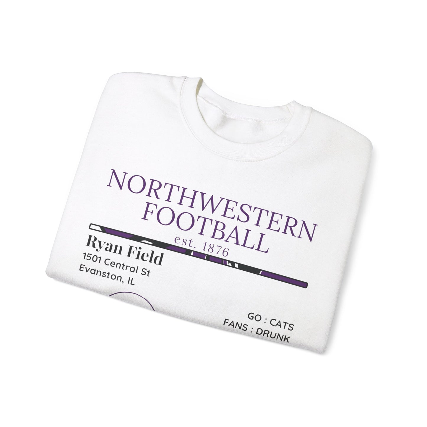 Northwestern Football Sweatshirt