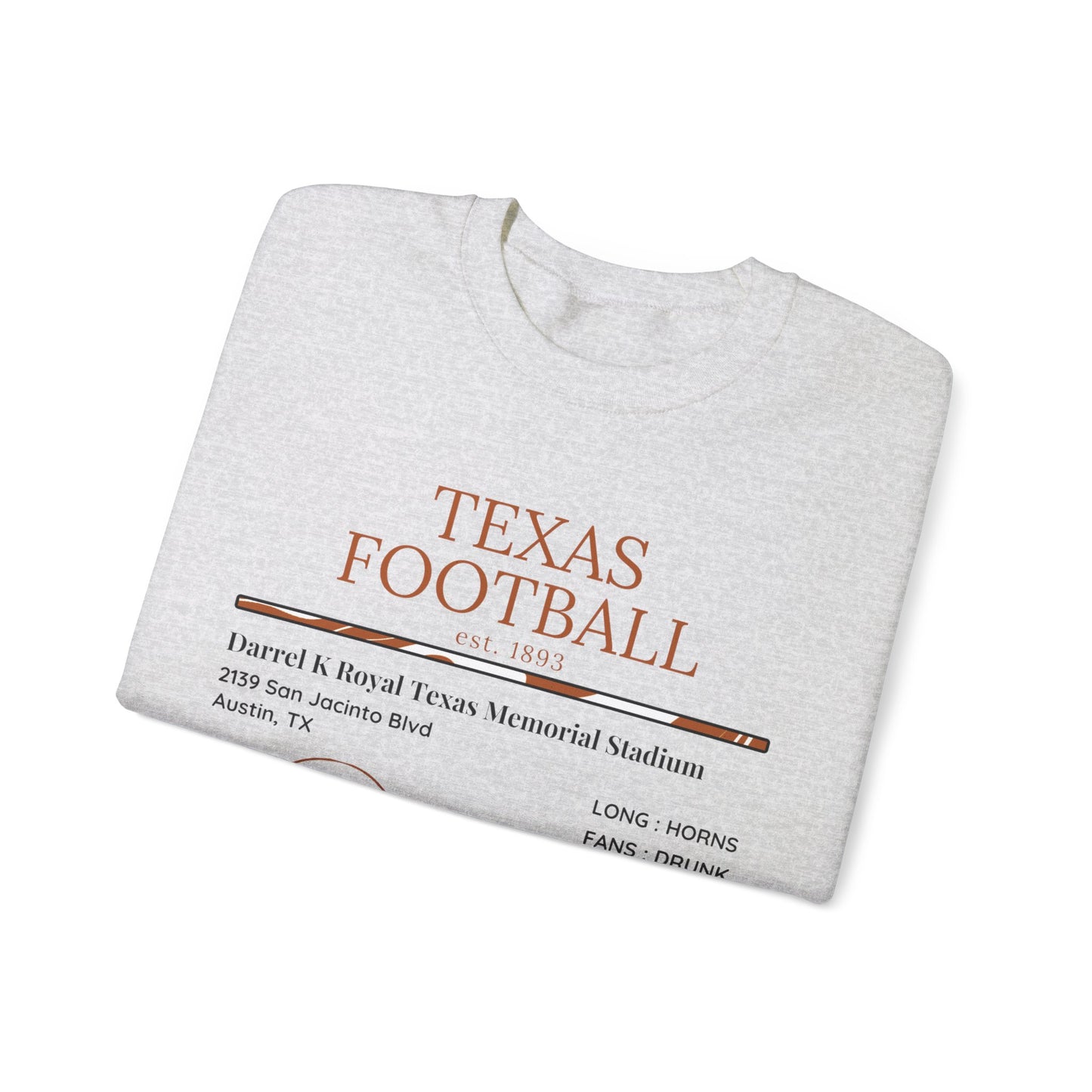 Texas Football Sweatshirt