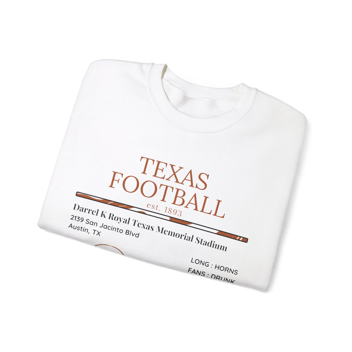 Texas Football Sweatshirt