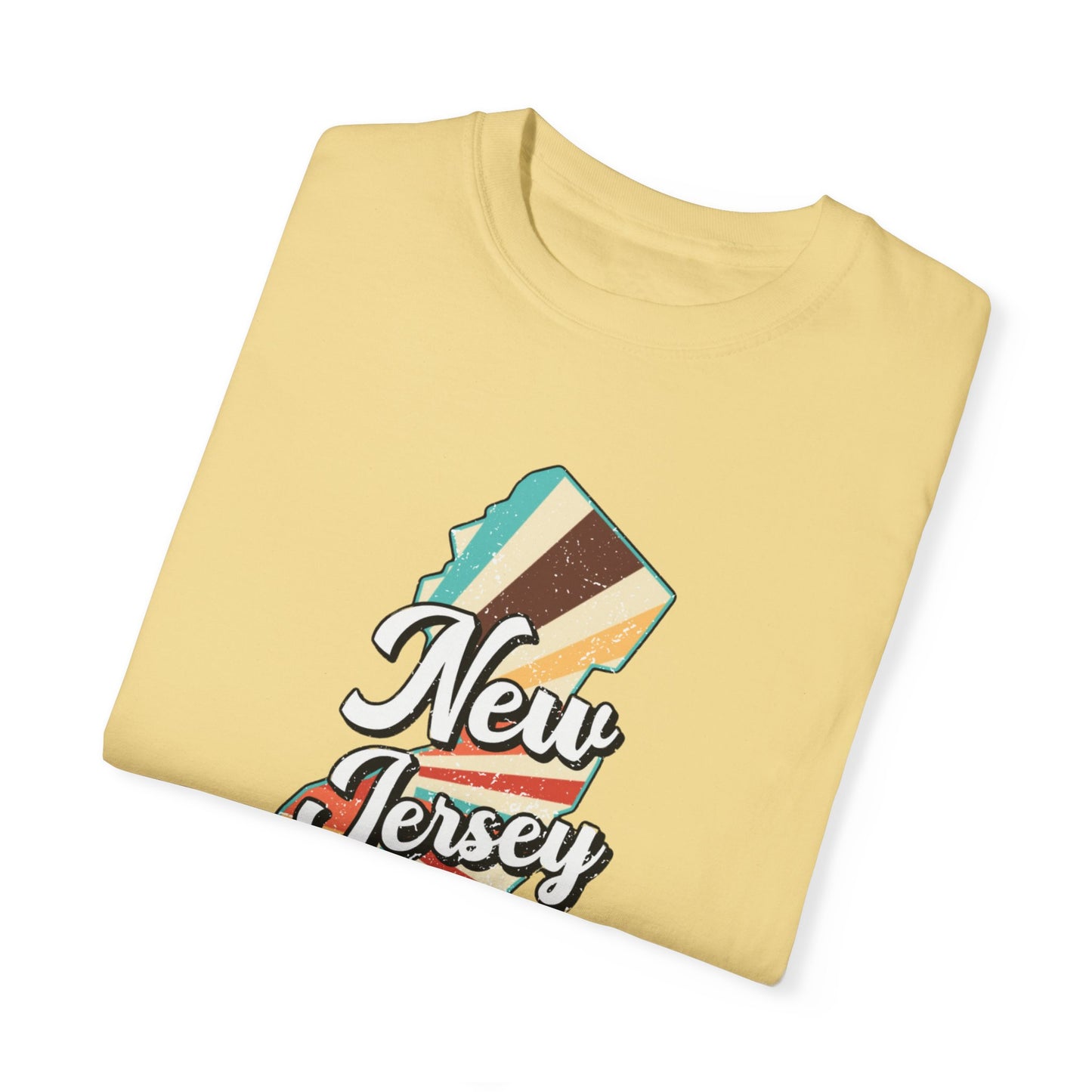 Retro New Jersey Comfort Colors Tshirt