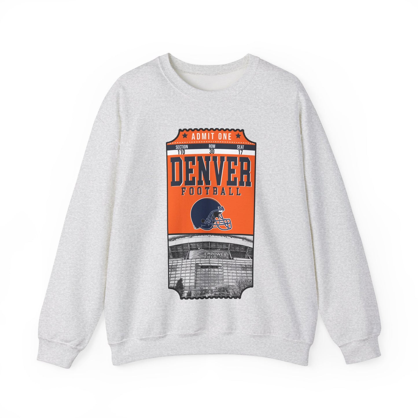 Denver Broncos Football Sweatshirt