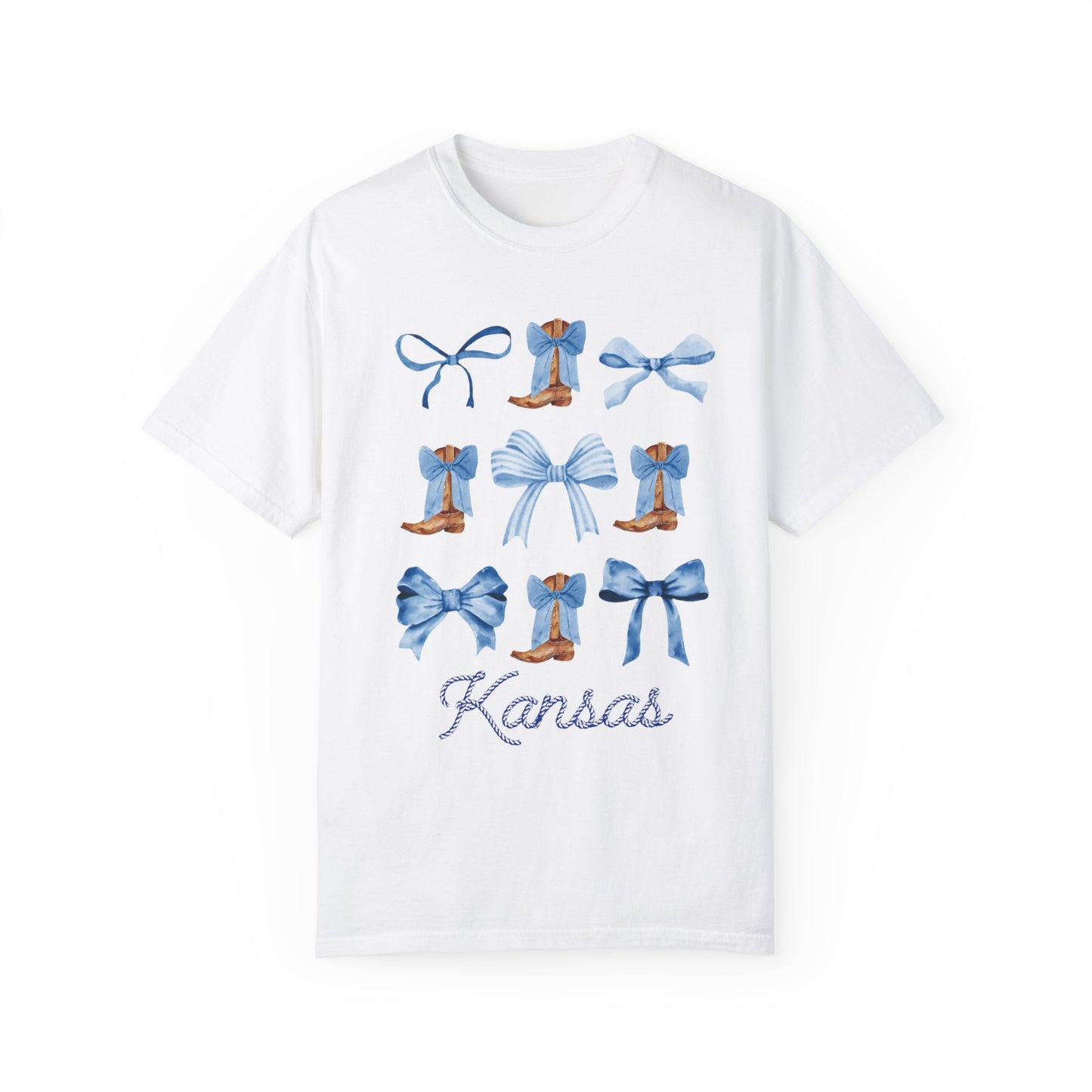 Coquette Kansas Comfort Colors Tshirt