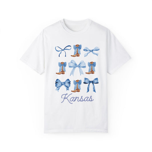 Coquette Kansas Comfort Colors Tshirt