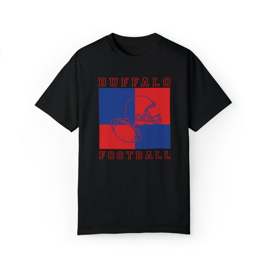 Buffalo Bills Comfort Colors Football Tshirt