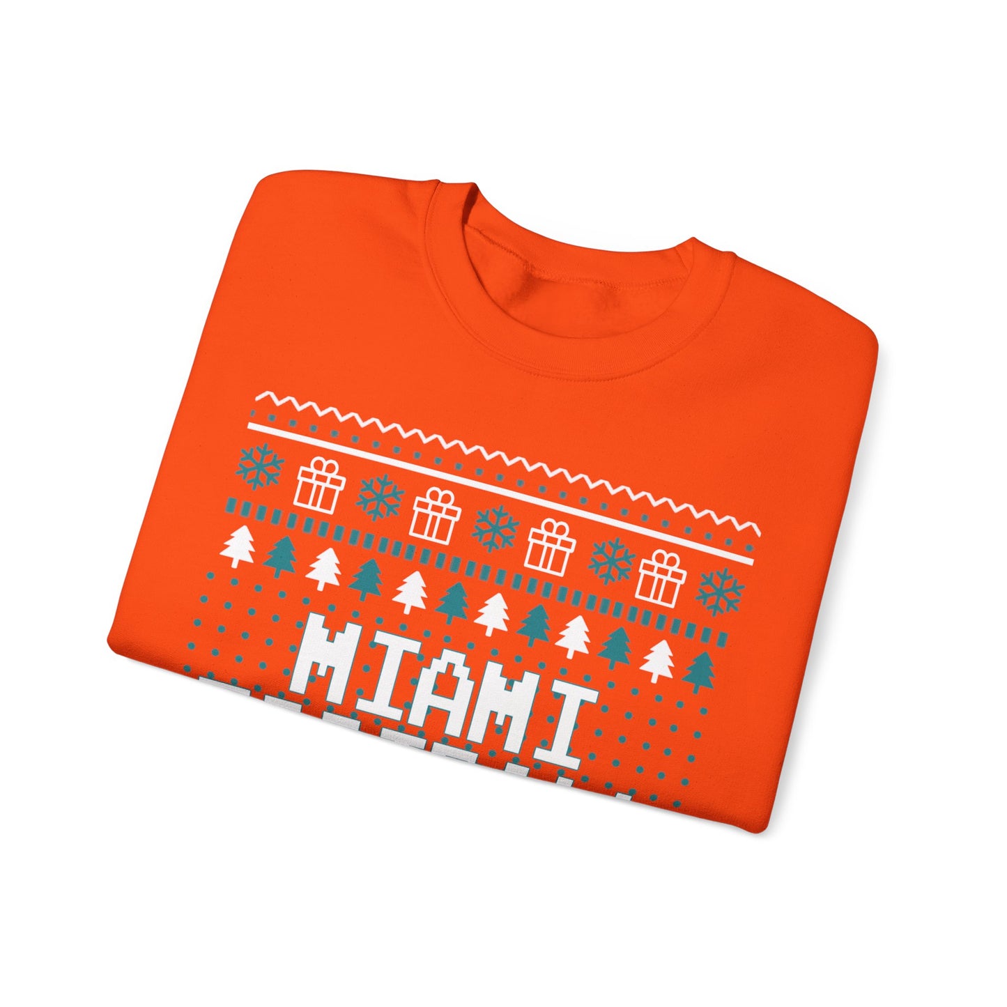 Miami Dolphins Ugly Christmas Sweatshirt