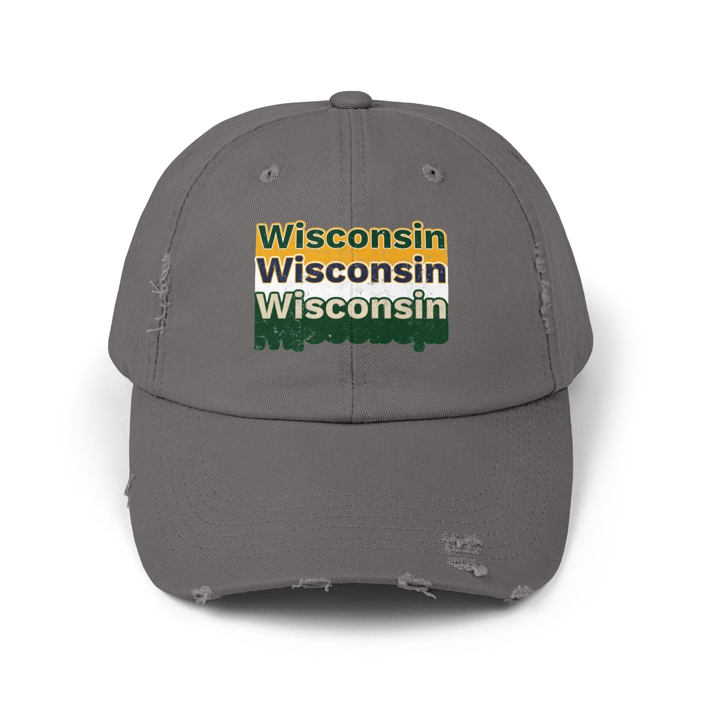 Wisconsin Sports Distressed Cap