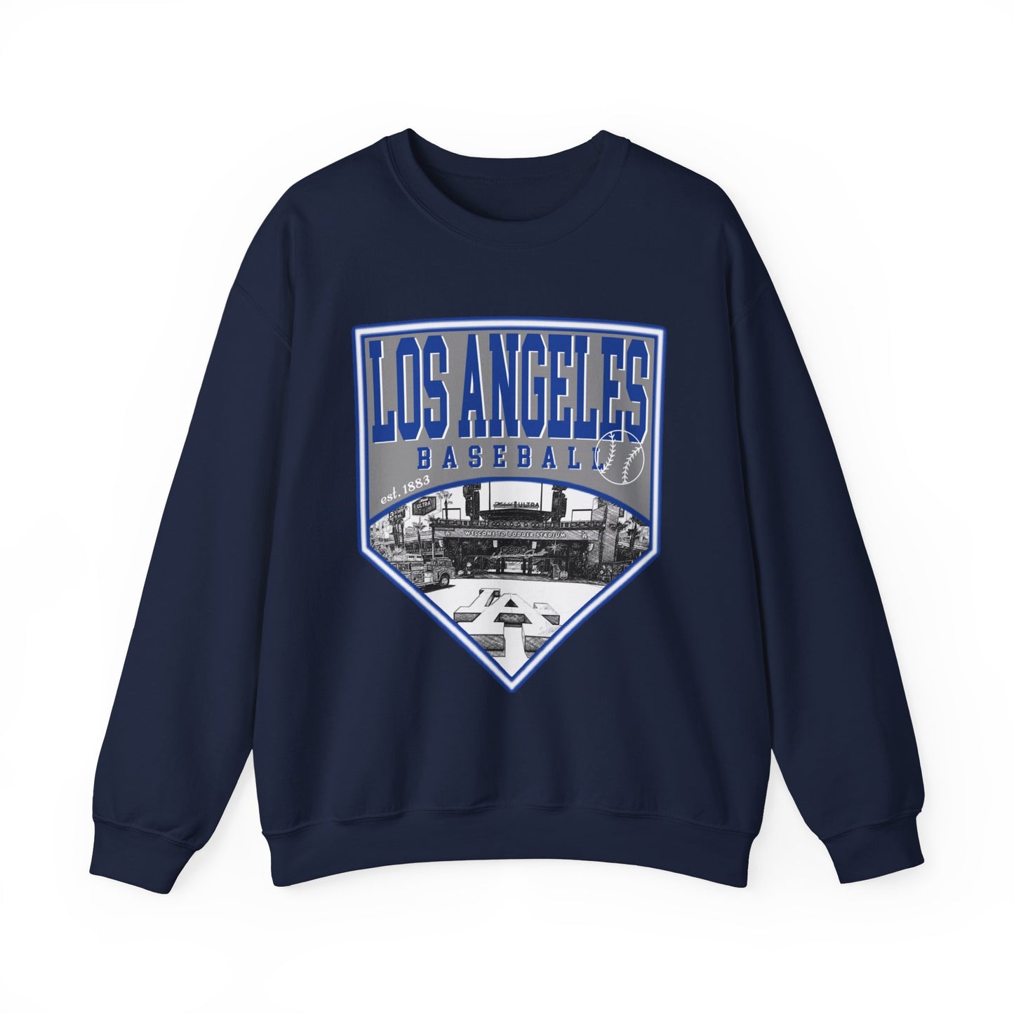 Los Angeles Dodgers Baseball Sweatshirt