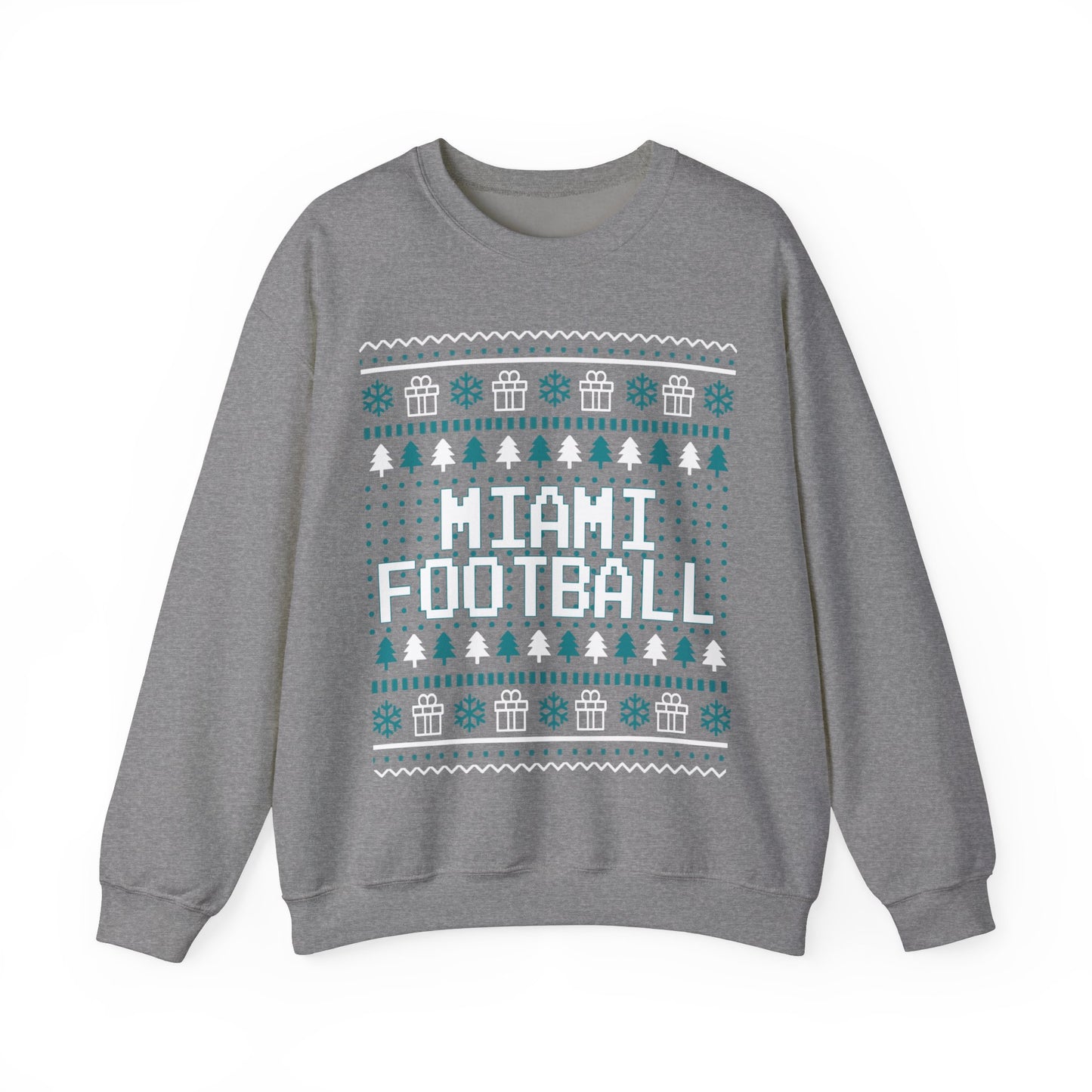 Miami Dolphins Ugly Christmas Sweatshirt