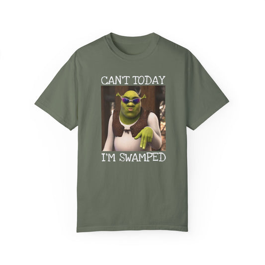Can't Today I'm Swamped Comfort Colors Tshirt