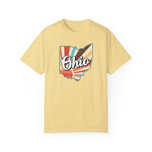 Retro Ohio Comfort Colors Tshirt
