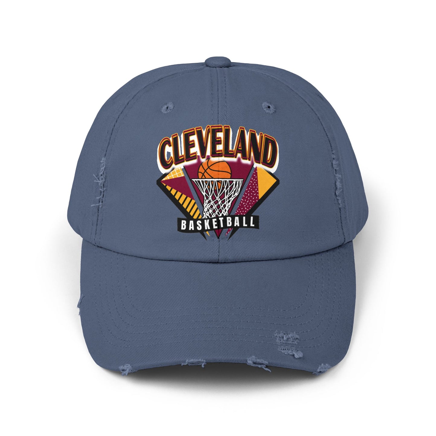 Cleveland Cavaliers Distressed Hat