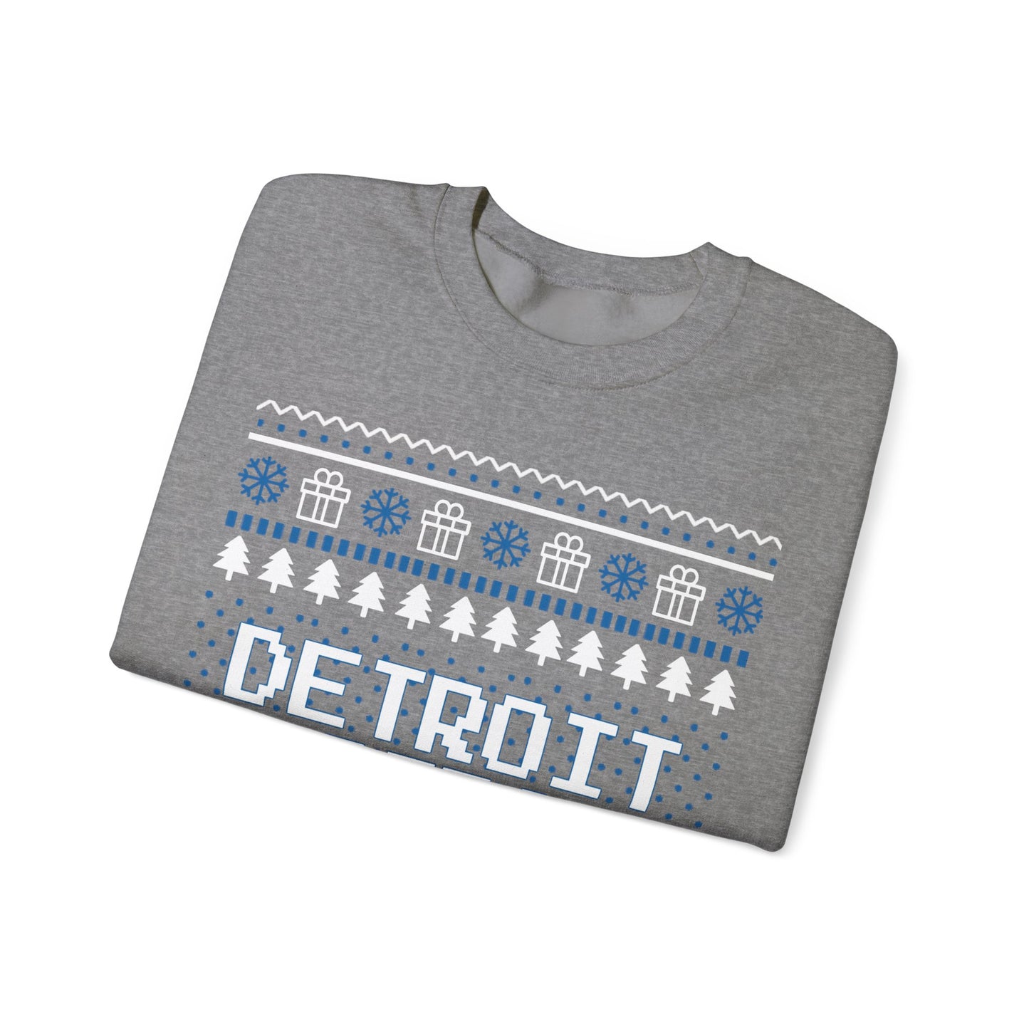 Detroit Lions Ugly Christmas Sweatshirt