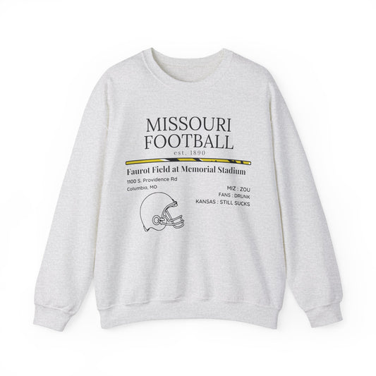 Missouri Football Sweatshirt