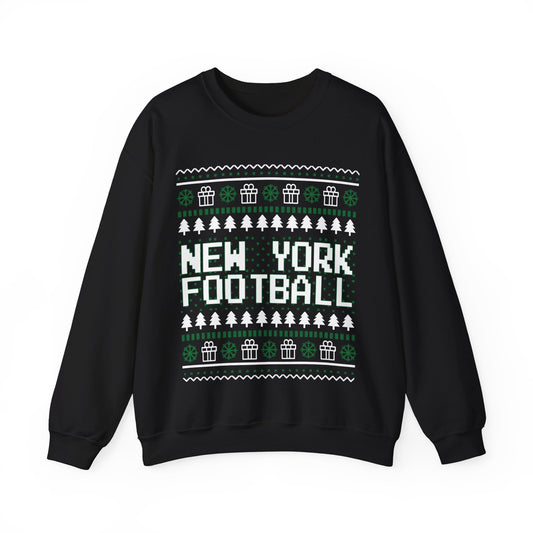 New York Jets Ugly Christmas Sweatshirt