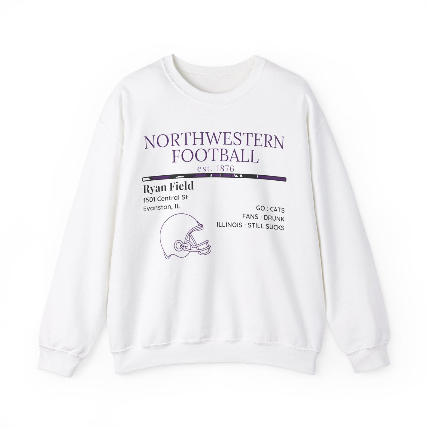 Northwestern Football Sweatshirt