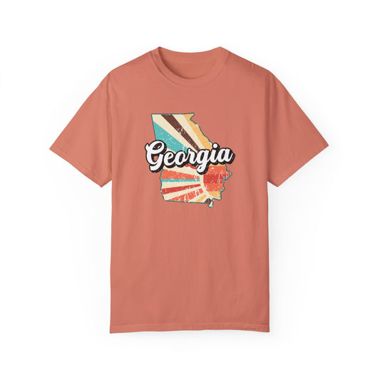 Retro Georgia Comfort Colors Tshirt
