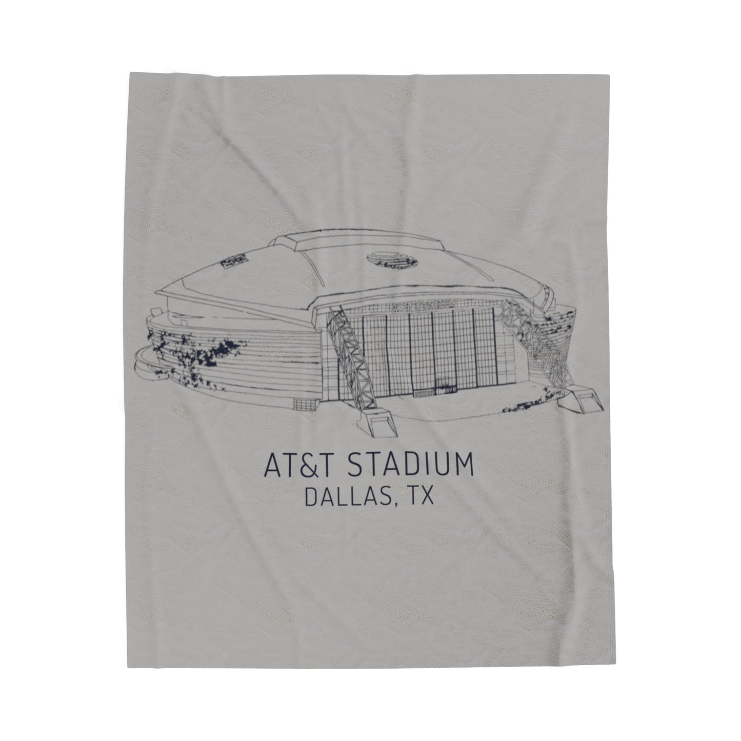 AT&T Stadium Plush Blanket