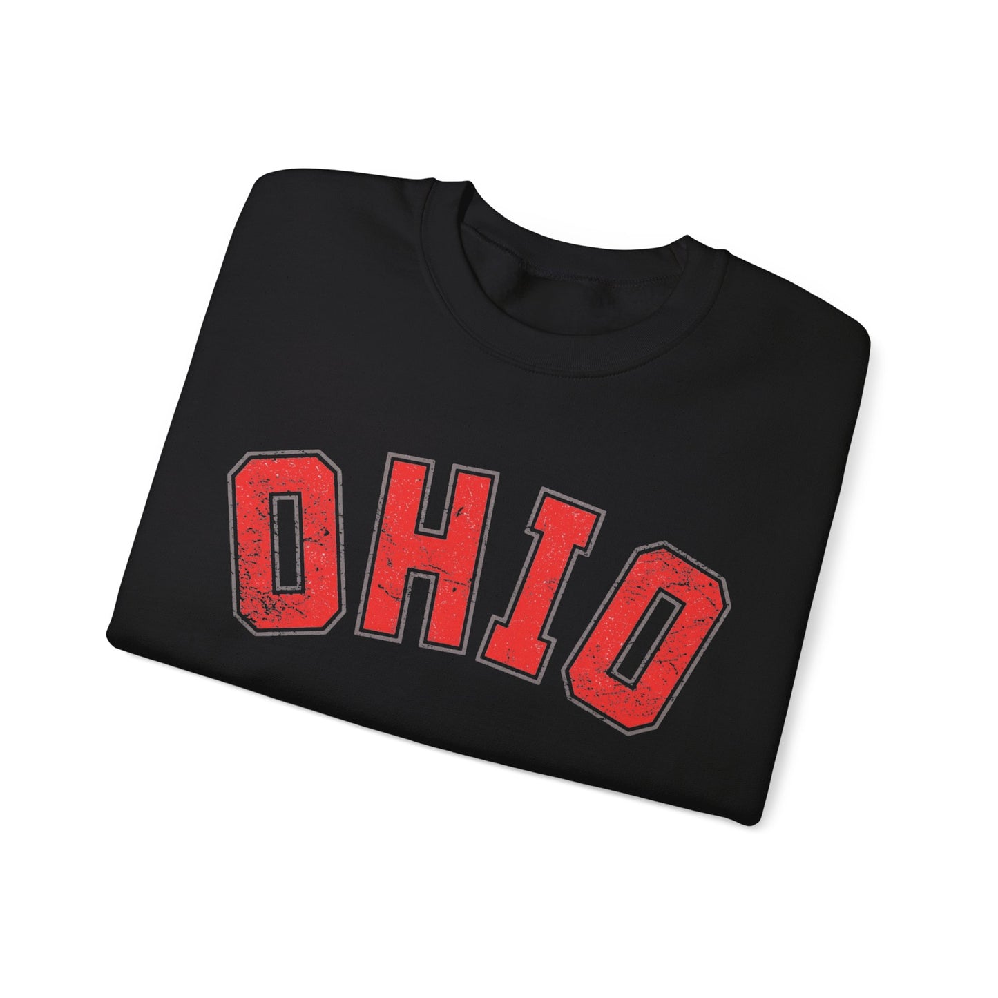 Distressed Ohio Sweatshirt