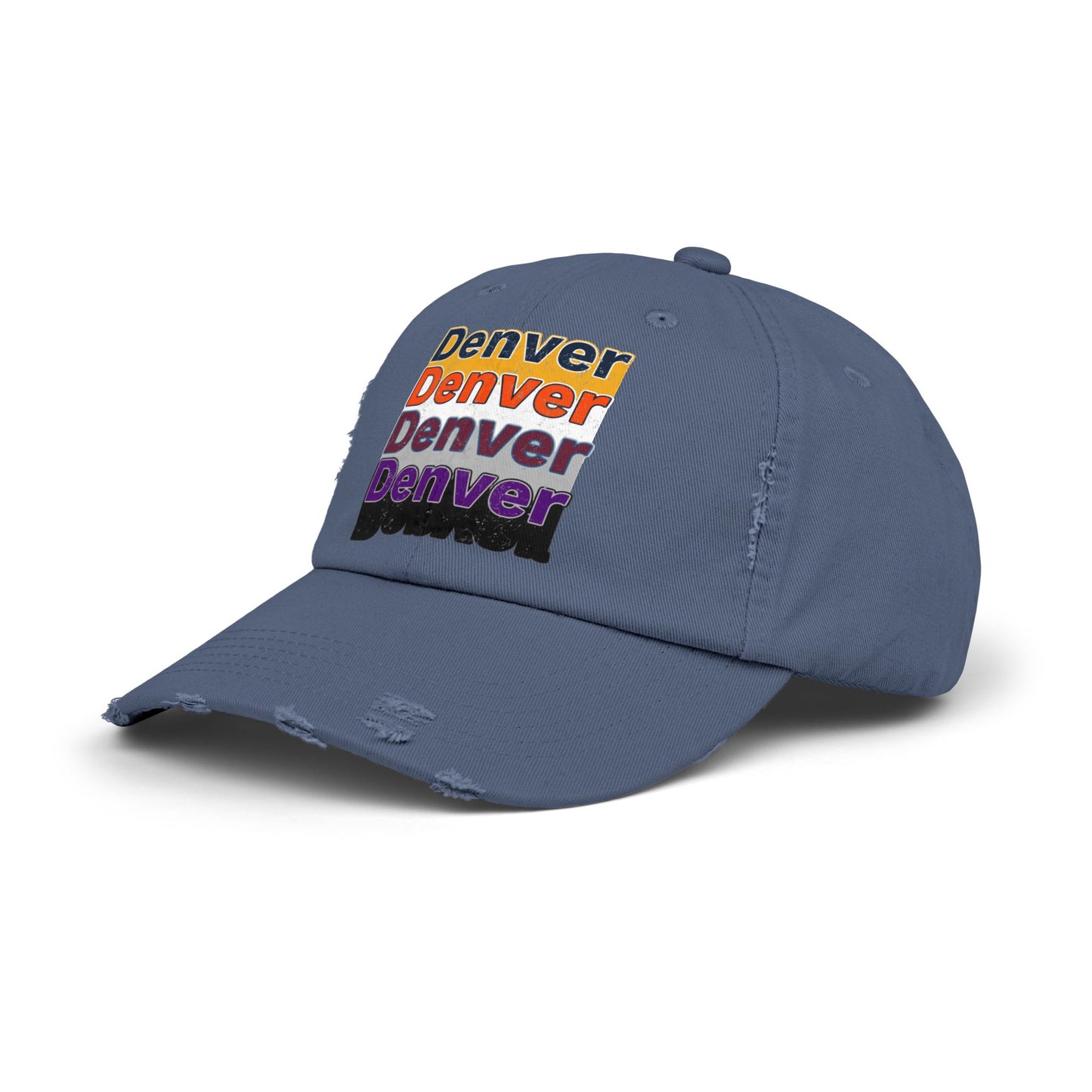 Denver Sports Distressed Cap