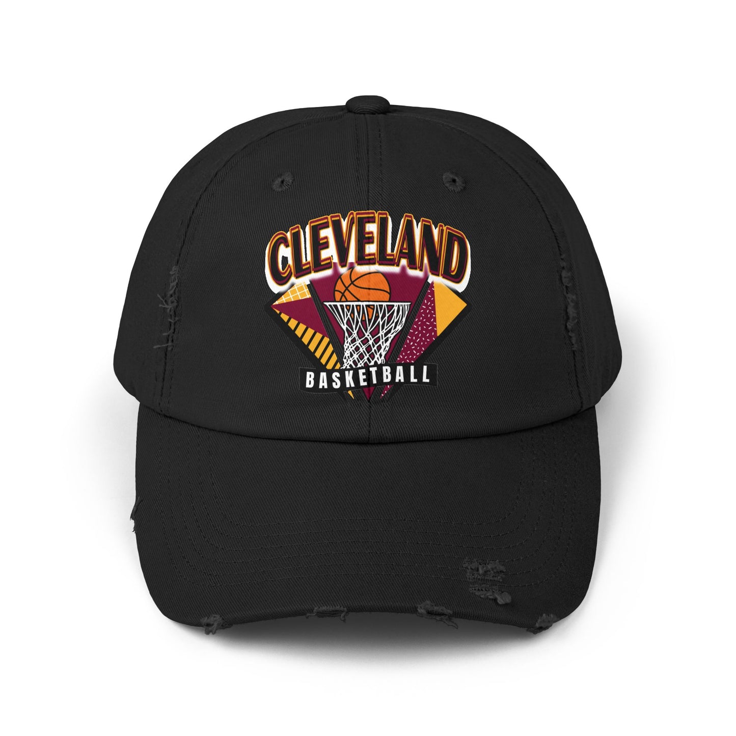 Cleveland Cavaliers Distressed Hat