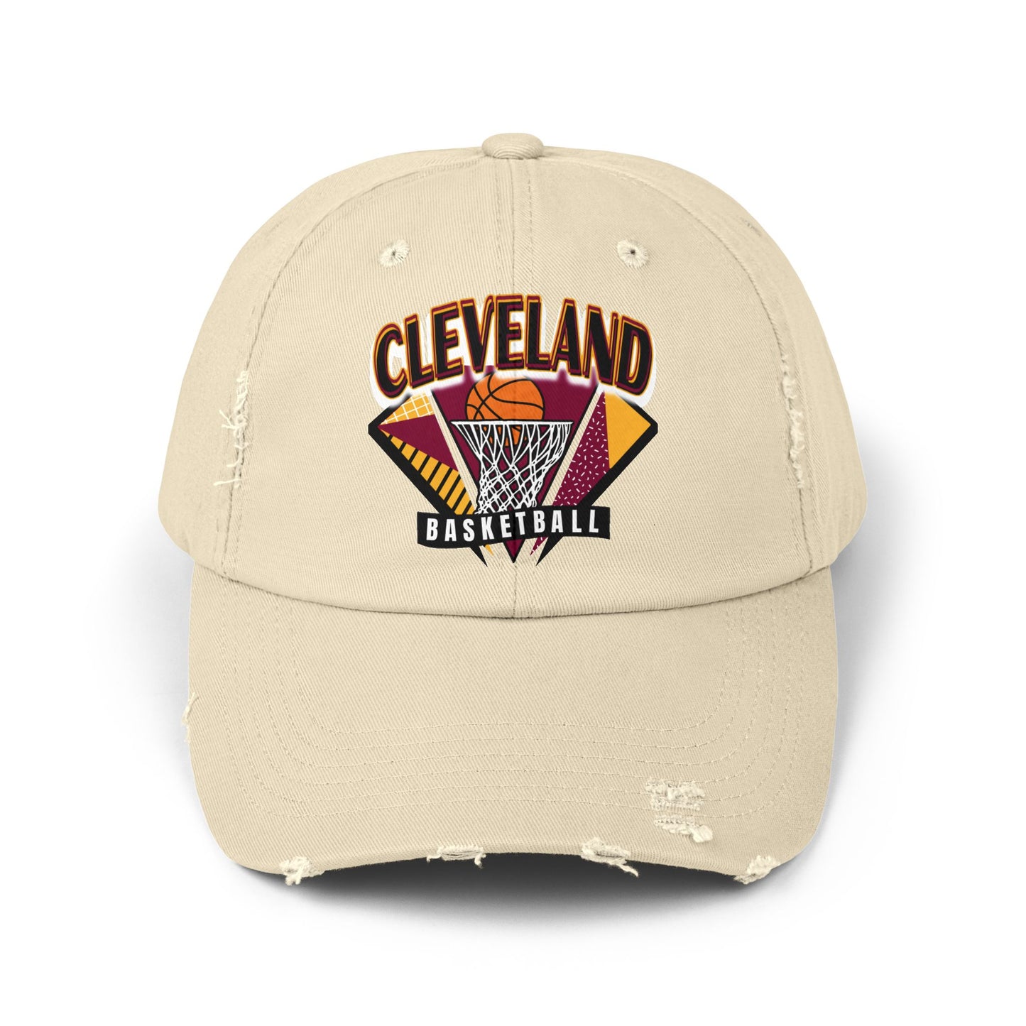 Cleveland Cavaliers Distressed Hat