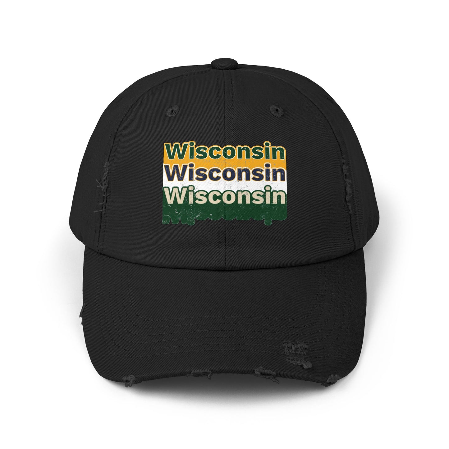 Wisconsin Sports Distressed Cap