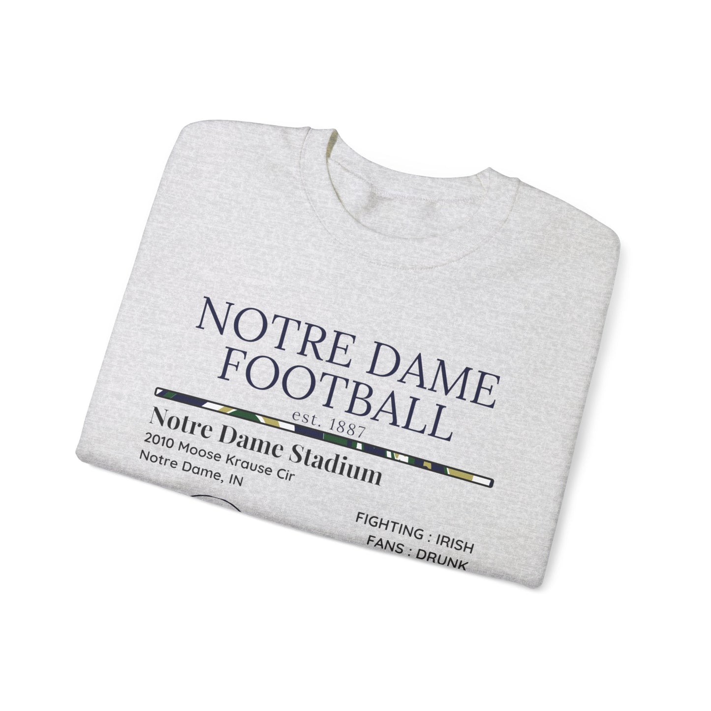 Notre Dame Football Sweatshirt