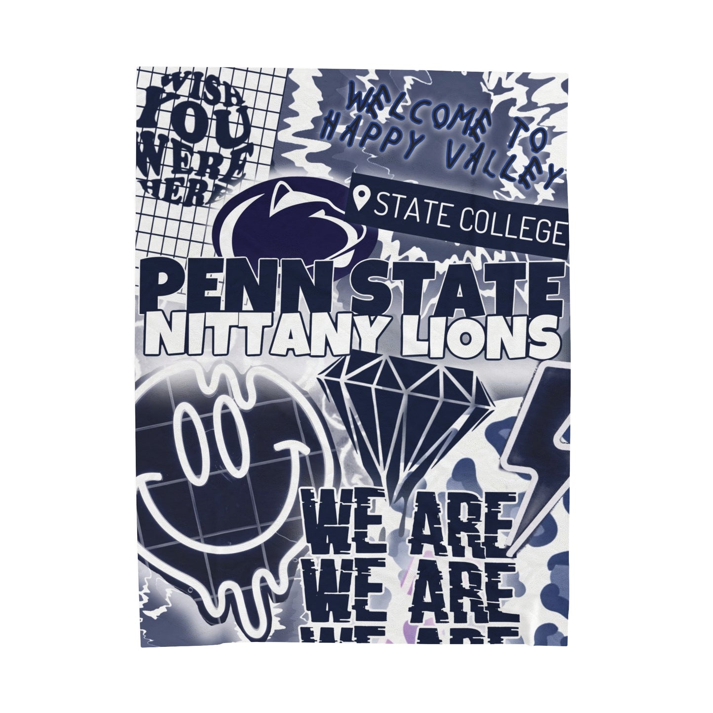 Penn State College Blanket