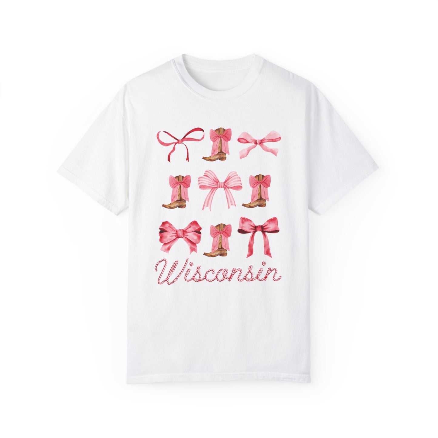 Coquette Wisconsin Comfort Colors Tshirt