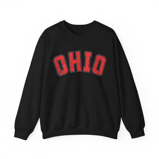 Distressed Ohio Sweatshirt