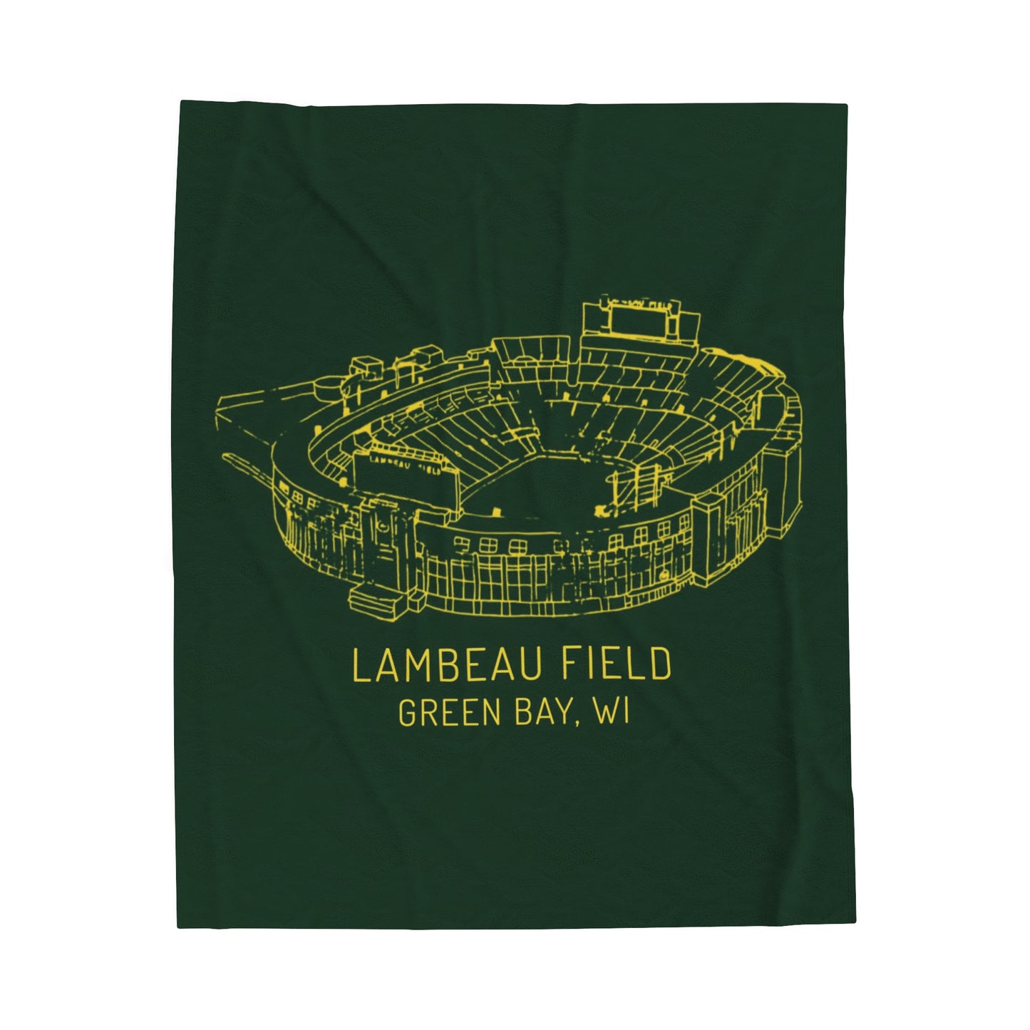 Lambeau Field Plush Blanket