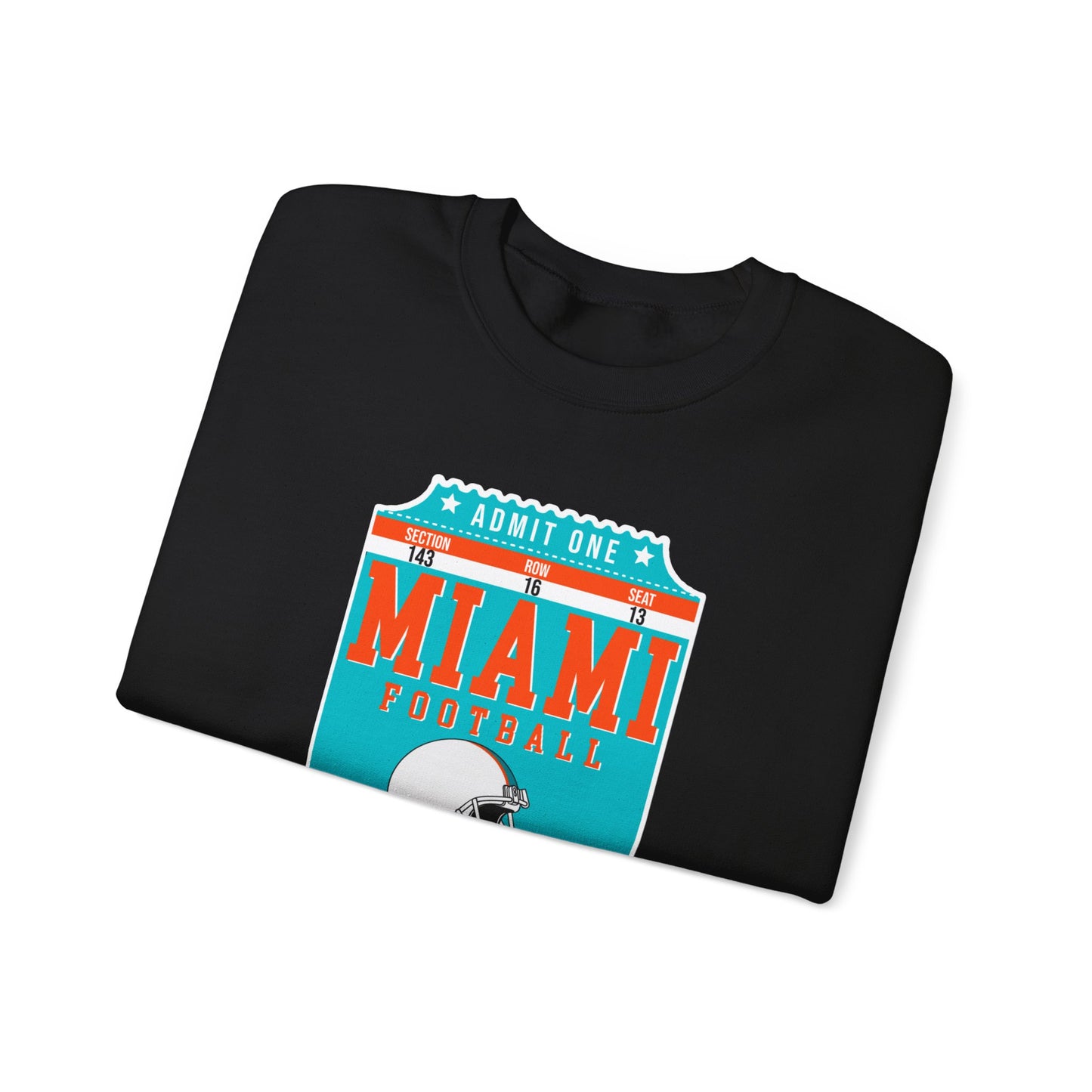 Miami Dolphins Football Sweatshirt