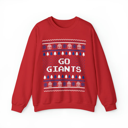 New York Giants Christmas Sweatshirt