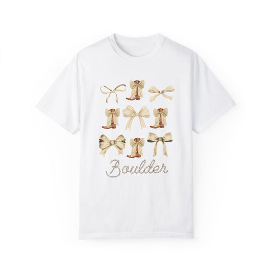 Coquette CU Boulder Comfort Colors Tshirt