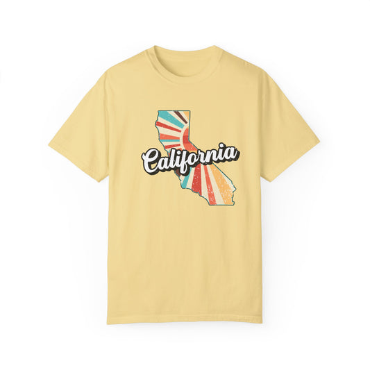 Retro California Comfort Colors Tshirt