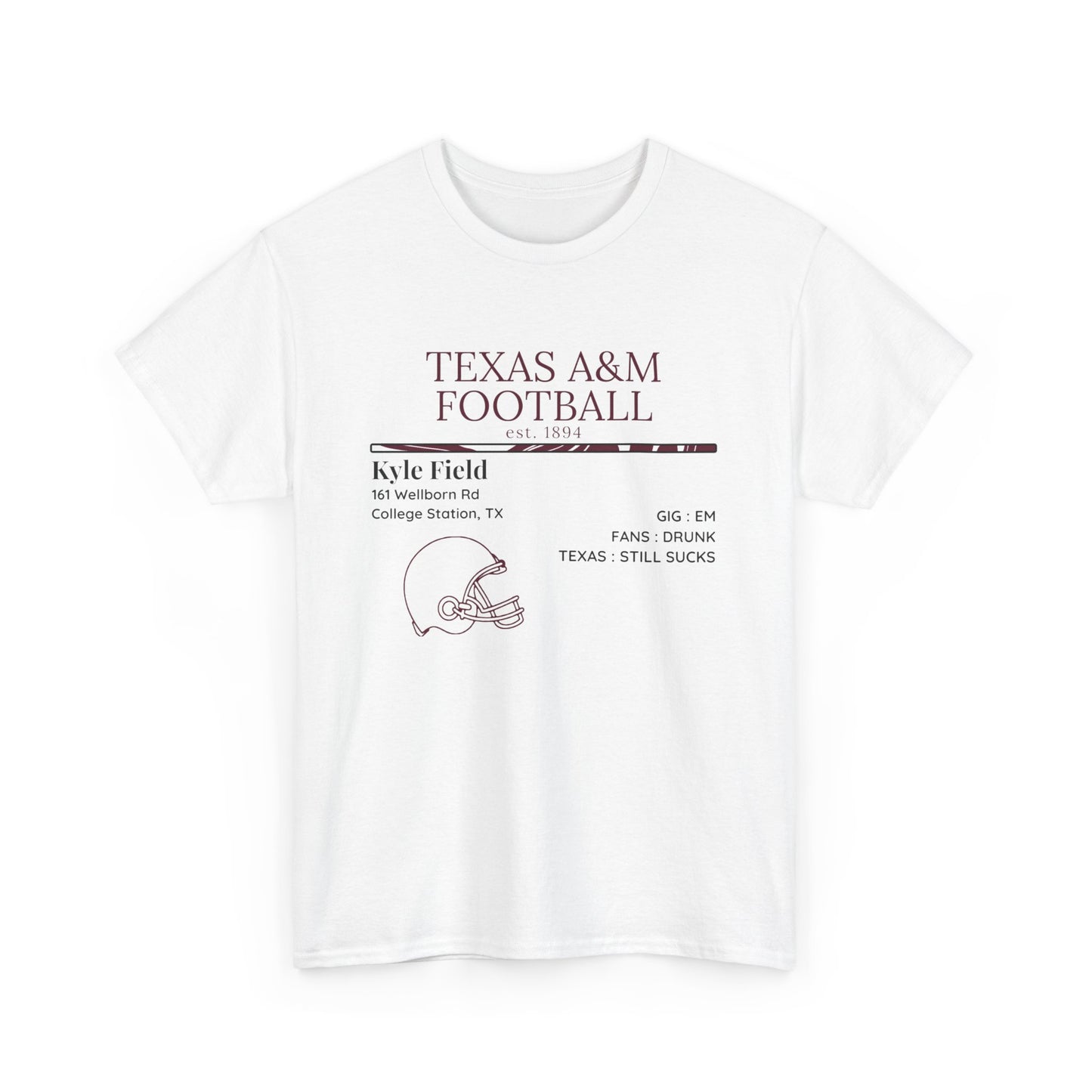 Texas A&M Football Tshirt