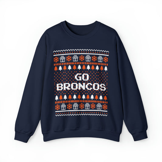 Denver Broncos Christmas Sweatshirt