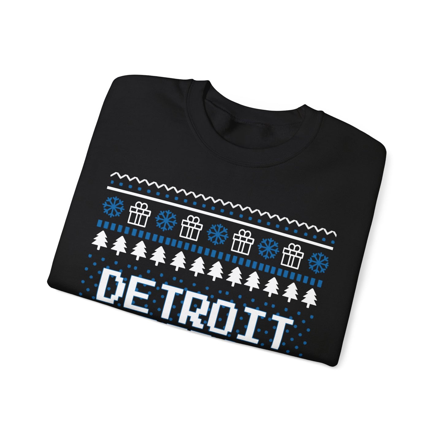 Detroit Lions Ugly Christmas Sweatshirt