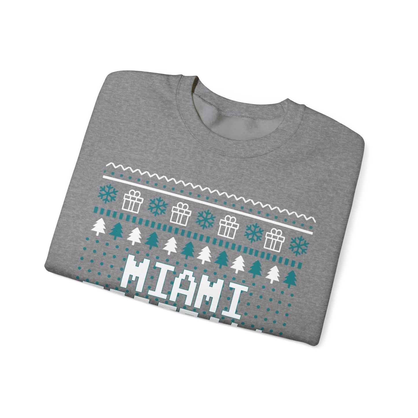 Miami Dolphins Ugly Christmas Sweatshirt