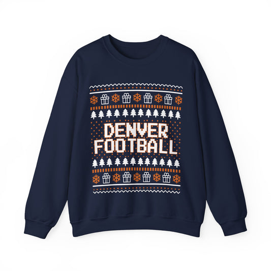 Denver Broncos Ugly Christmas Sweatshirt