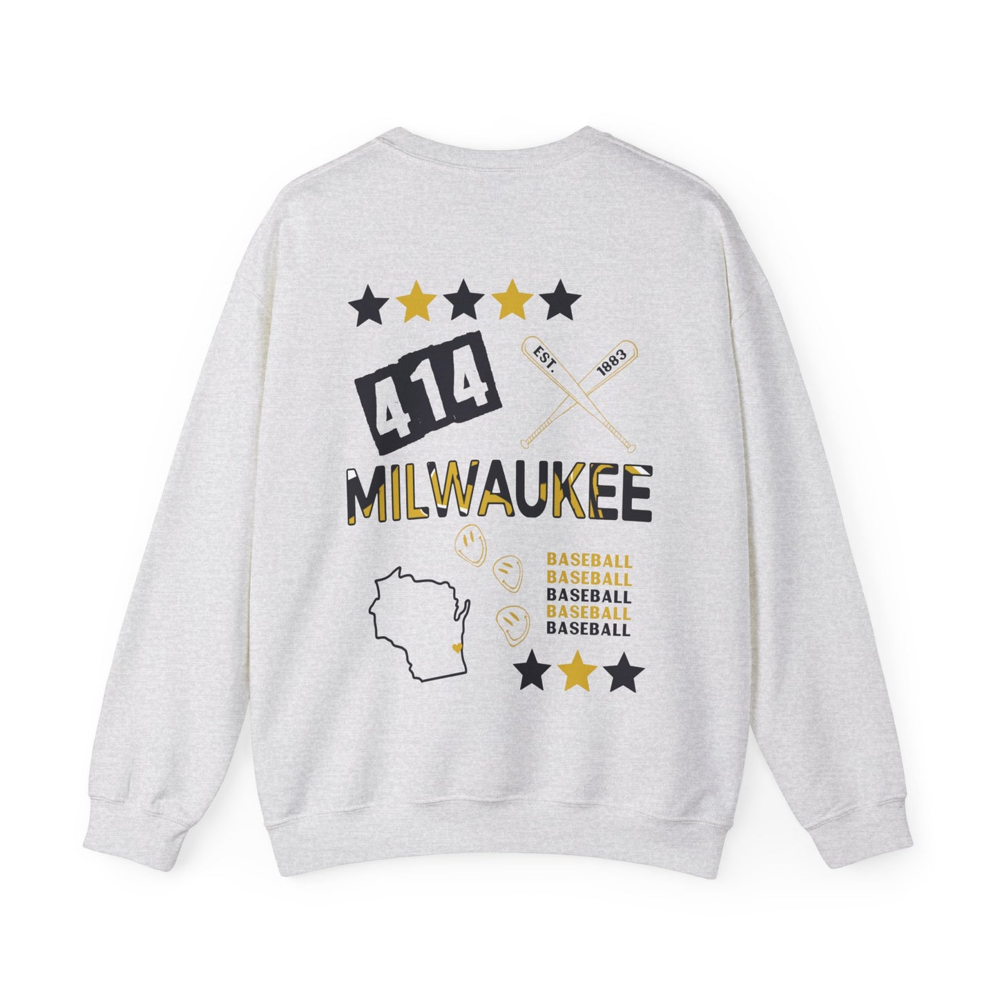 Milwaukee Brewers Baseball Sweatshirt