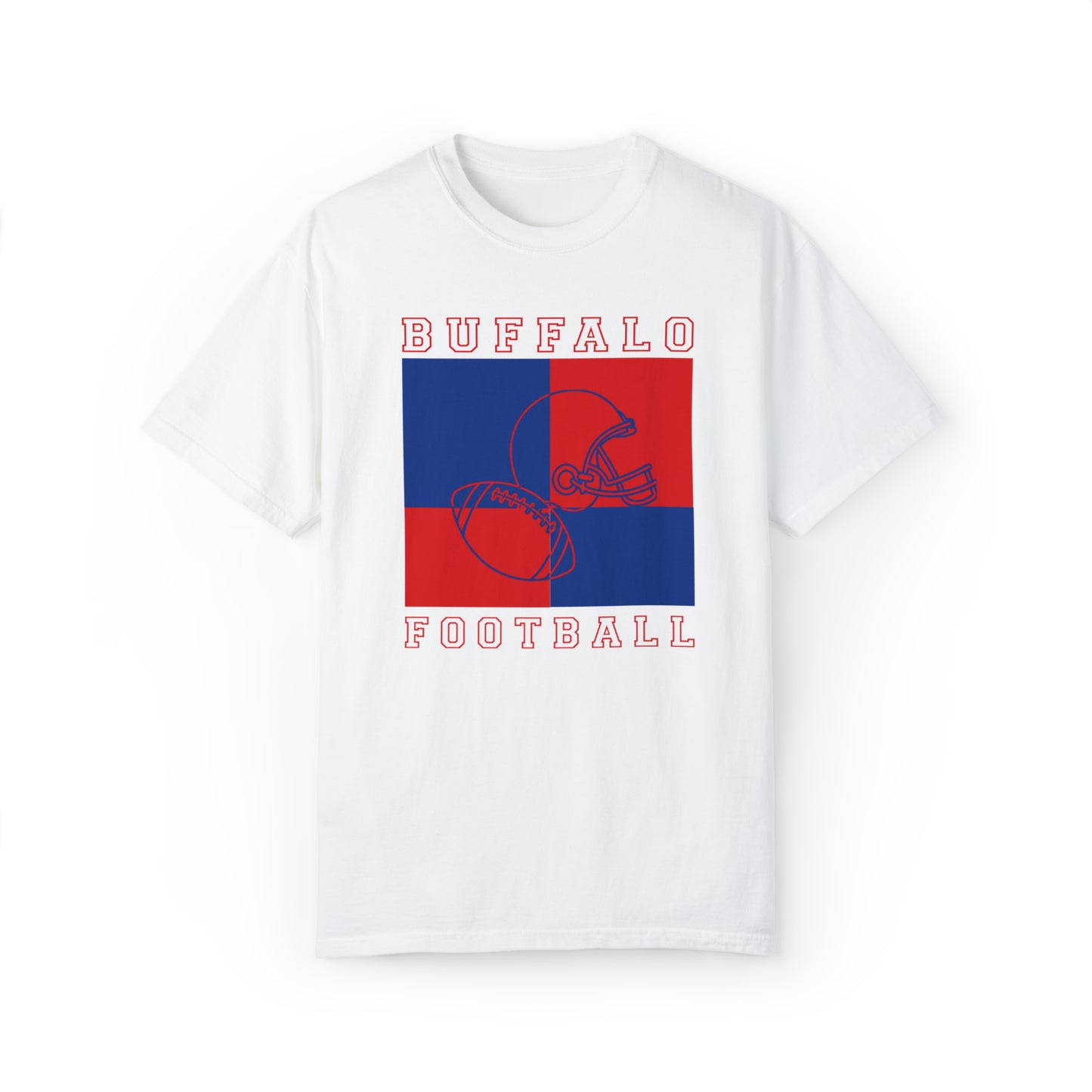 Buffalo Bills Comfort Colors Football Tshirt