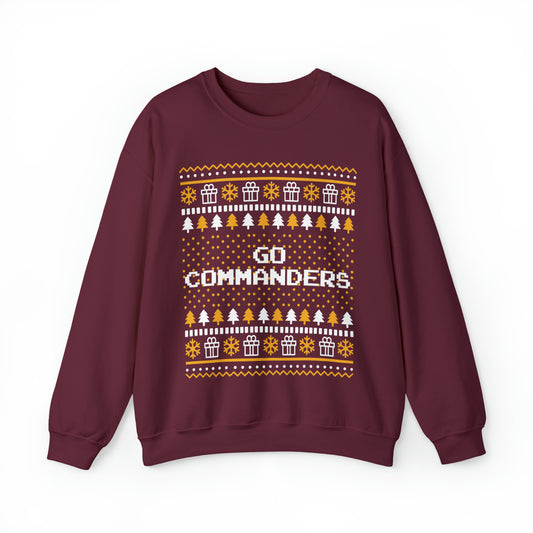 Washington Commanders Christmas Sweatshirt