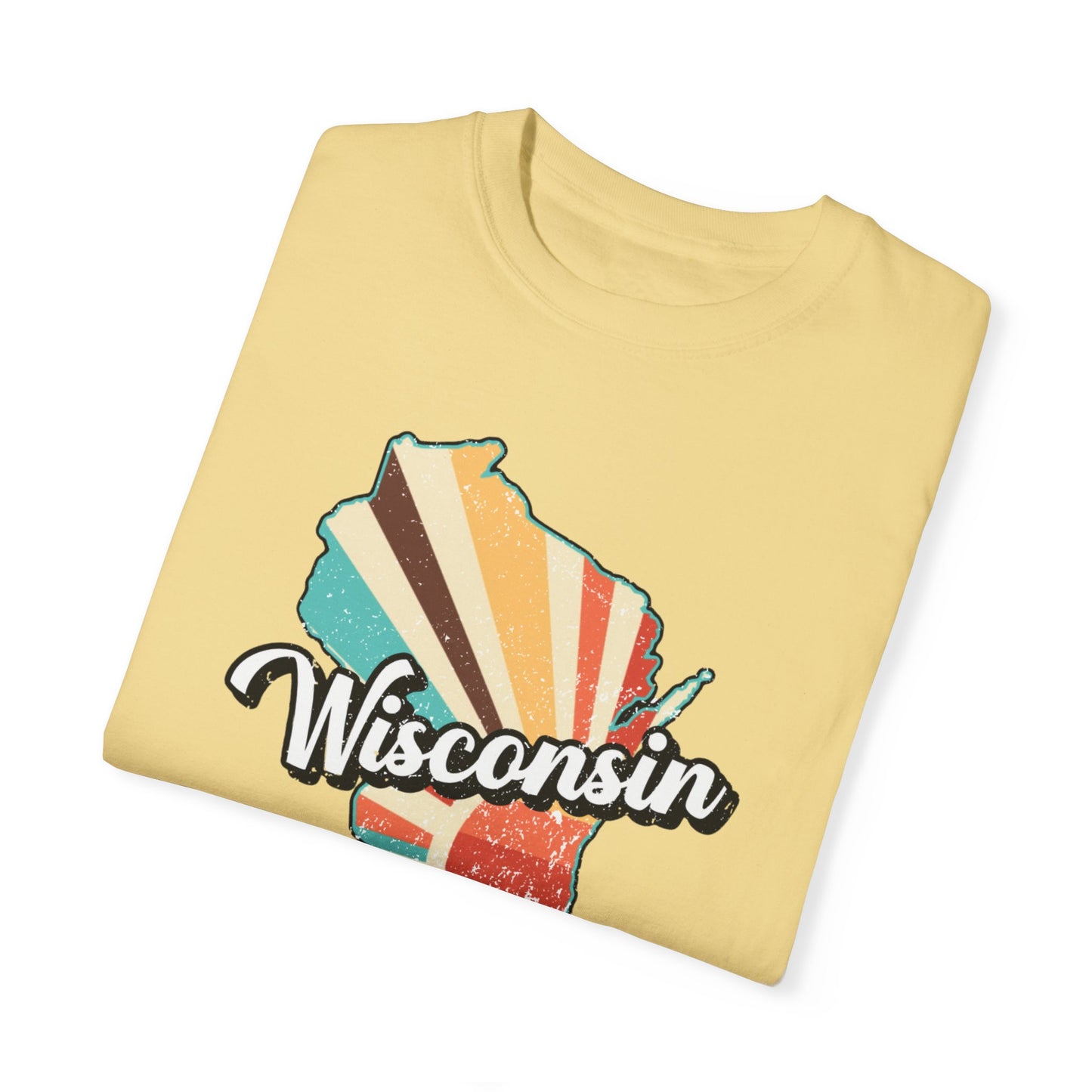 Retro Wisconsin Comfort Colors Tshirt