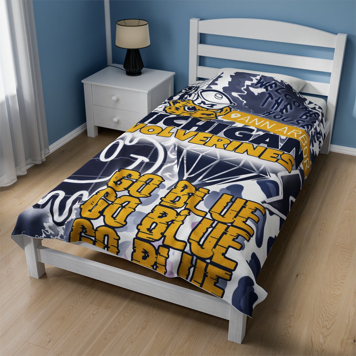 University of Michigan College Blanket
