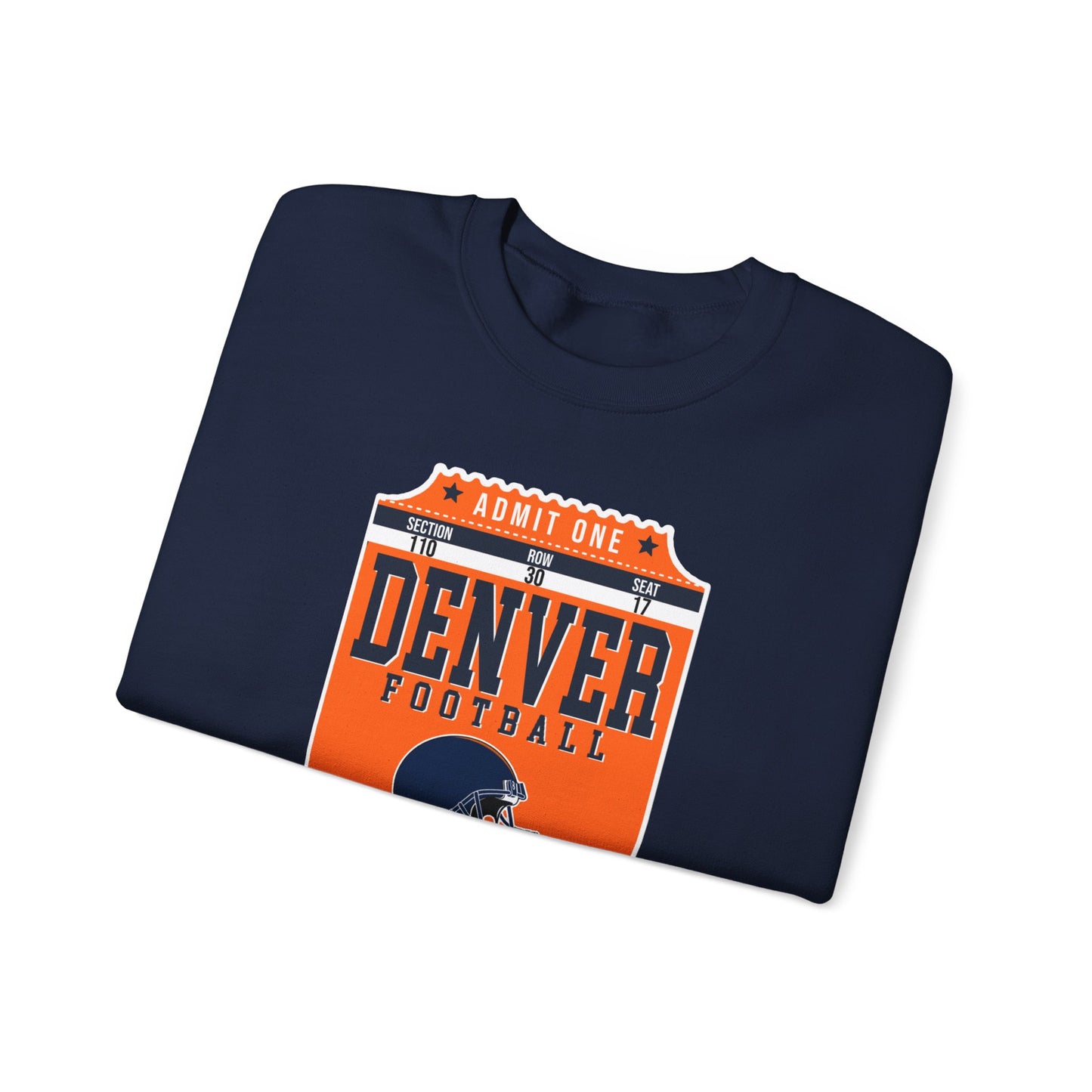 Denver Broncos Football Sweatshirt