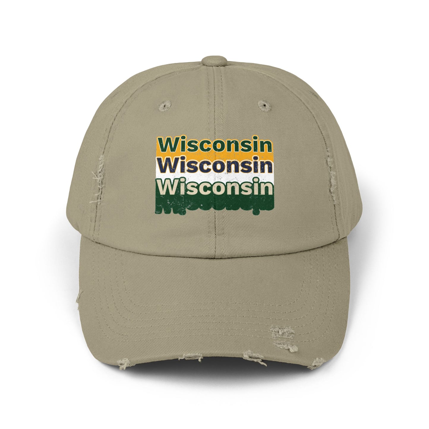 Wisconsin Sports Distressed Cap