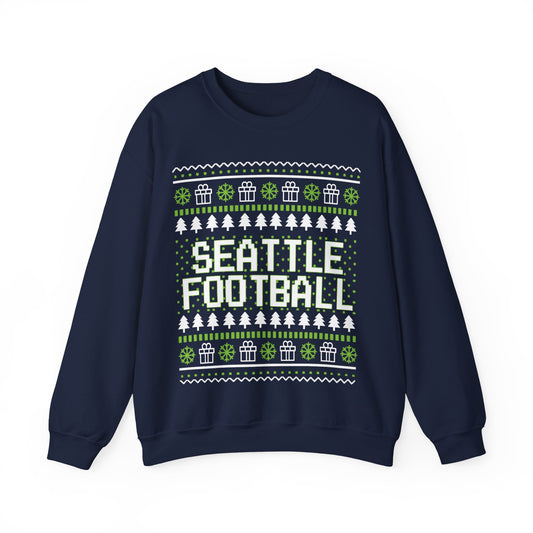 Seattle Seahawks Ugly Christmas Sweatshirt