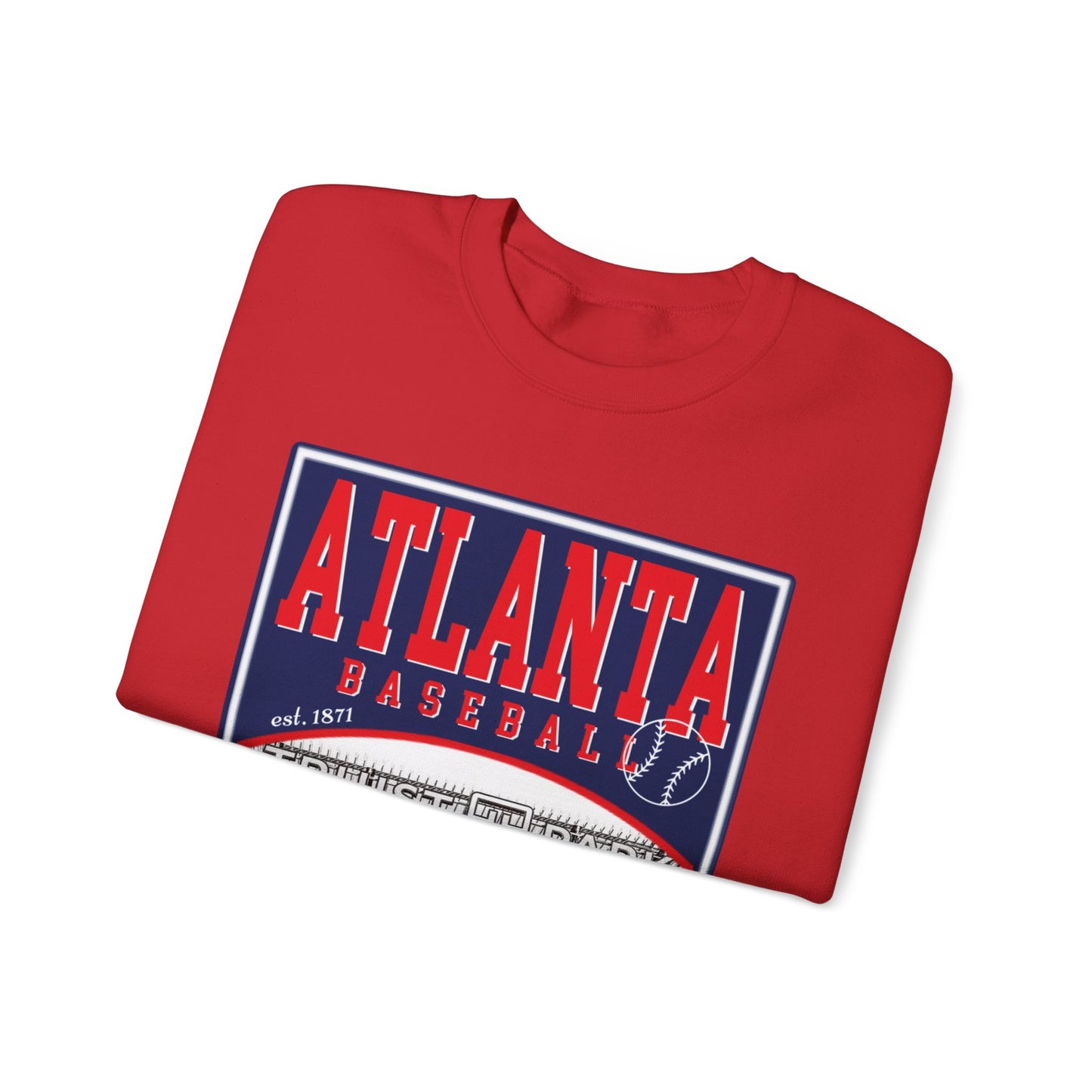 Atlanta Braves Baseball Sweatshirt