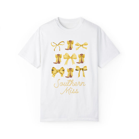 Coquette Southern Miss Comfort Colors Tshirt